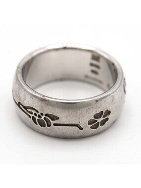 Bvlgari Ring Save The Children 53 12.5 Size 7.8 g 925 Silver Accessories
